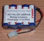 DrivePack Robbe 5/2 AA 10cell 12V-2500mA ENELOOP
