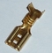 Vlakstekker 4,8mm x0,8mm Messing 1-2,5mm2, flachsteckhülse