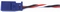 Servo Koppeling Siliconen GEDRILT Robbe 30cm 3x0,5mm2 59246