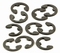 Krick 51152 Borgclip Staal E-Clips voor As 4mm.10pcs