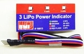 BMI 19813 LiPo power indicator LED 3 cell