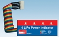 BMI 19814 LiPo power indicator LED 4 cell
