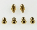 Tamiya 9805389 kogelkop 5mm set messing M3 (6pce) Envelop