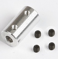 Graupner SZ1018.10 ALU askoppeling asmaat 4x4mm