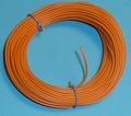 PVC Litze 1-aderig dun-soepel 0,14mm2 Orange 10M nr.51417 Envelop