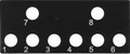 Beier SB-16-G Schalterblende voor NMS-16-G of EMS-16-G