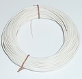 PVC Litze 1-aderig dun-soepel 0,14mm2 WIT 10M nr.51415 Envelop