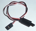 Servo verlengkabel 30cm FUTABA 3x0,14mm2 LOCK 9-2001-2 Envelop