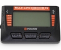 D-Power Multi Lipo Checker 8S, Balancer,Servotester,Akkutest Envelop