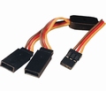 Y-KABEL GRAUPNER PLAT 3x0,35mm2 lengte 30cm