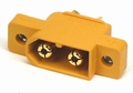 XT60E-M Male stekker schroefbevestiging voor wand/vloer