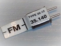 FUTABA FM RX CRYSTAL 35mHz Receiver 35.090MHz  CH69