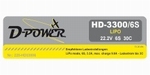 D-Power HD-3300 6S Lipo (22,2V) 30C - XT-60 Stecker